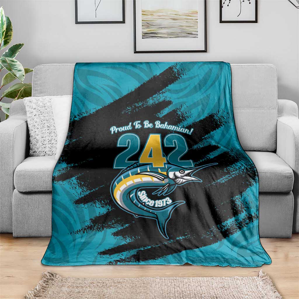 The Bahamas 242 Day Blanket Bahamian Independence Anniversary