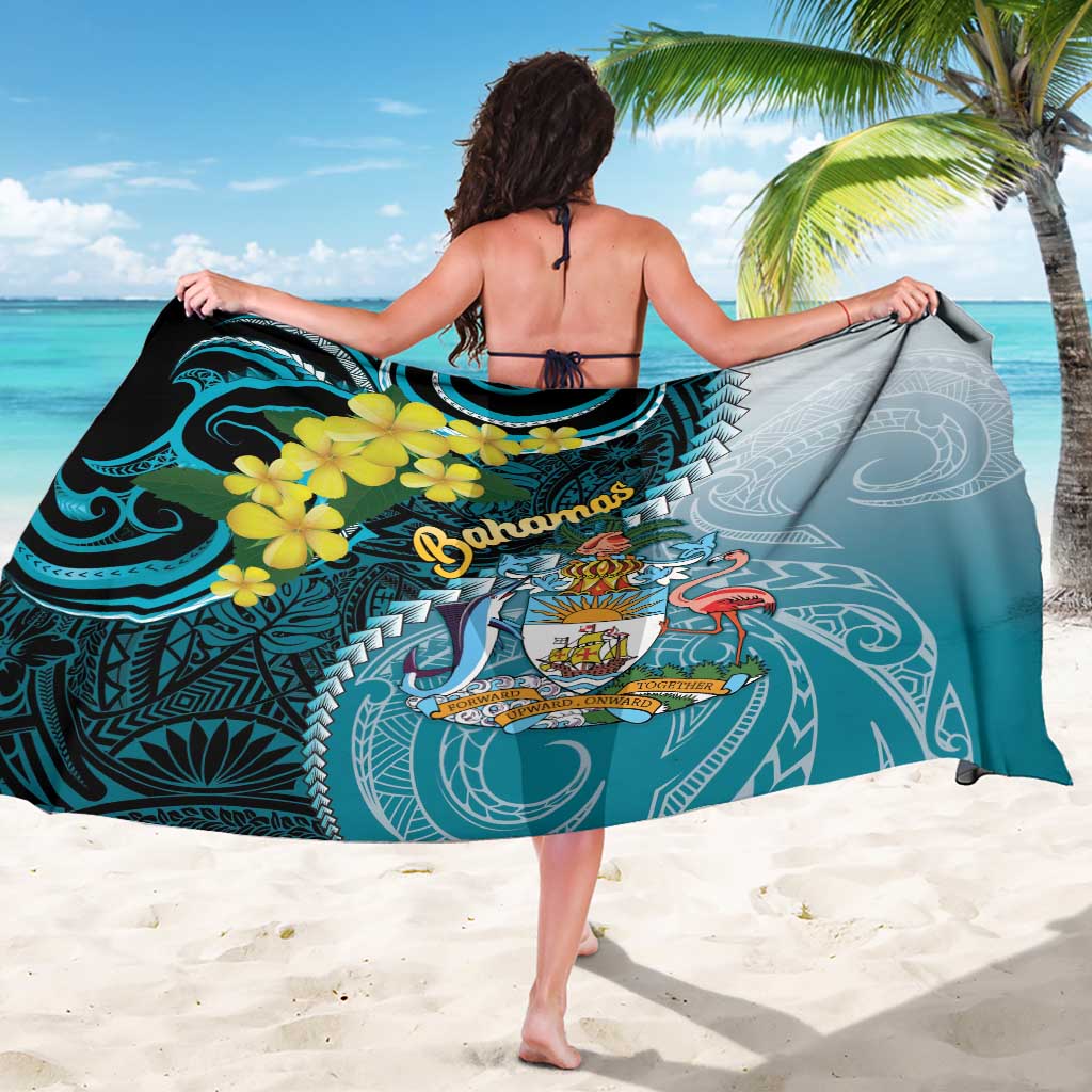 The Bahamas Sarong Bahamian Buttercup Polynesian Pattern