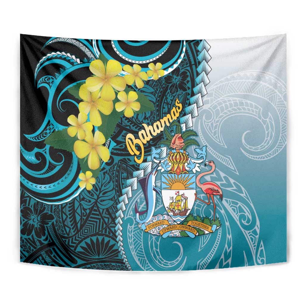 The Bahamas Tapestry Bahamian Buttercup Polynesian Pattern