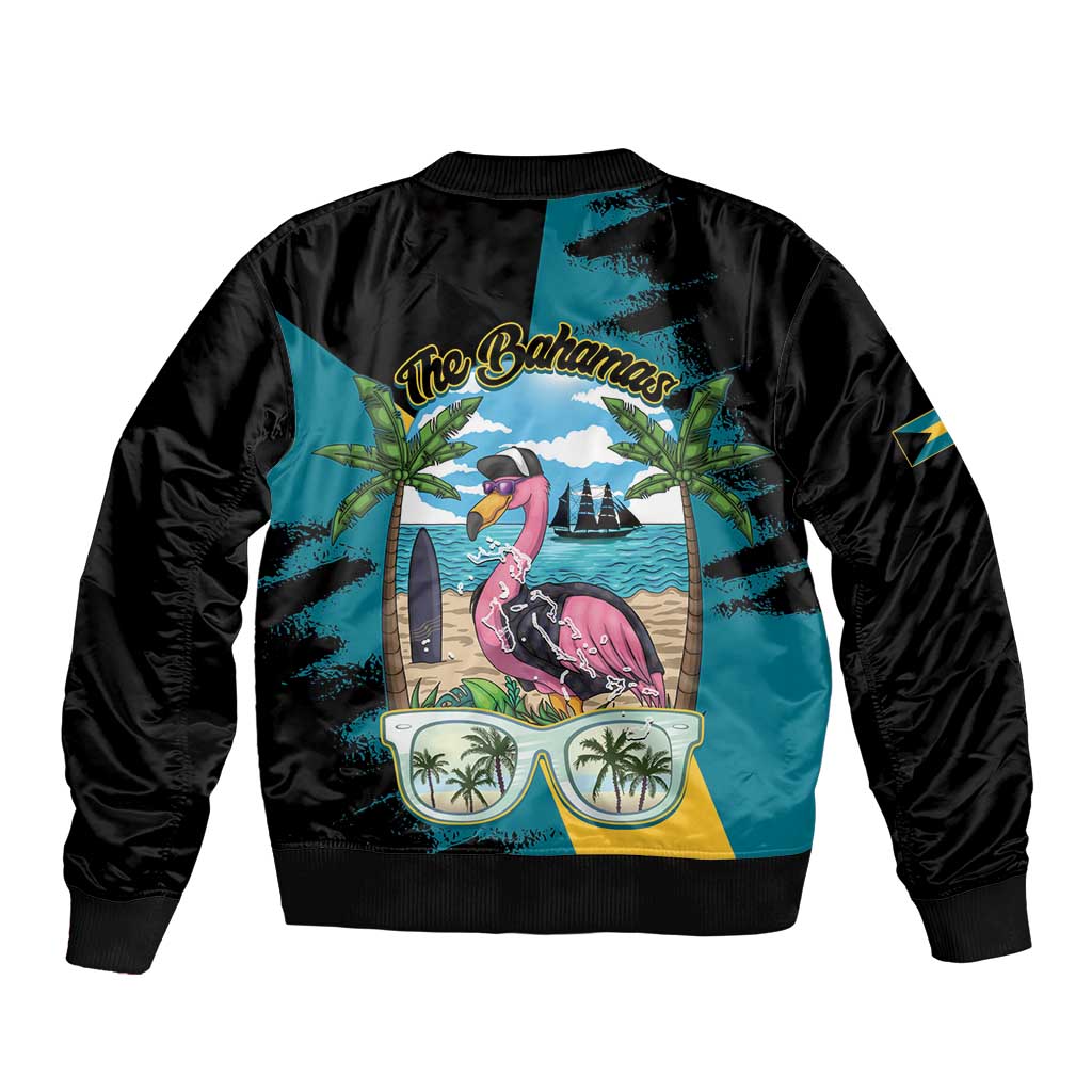 The Bahamas Flamingo Bomber Jacket It's Summer Time