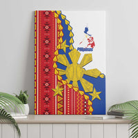 Philippines Independence Day Canvas Wall Art Pilipinas Sun Stars Igorot Pattern