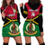 Personalised Vanuatu Football Hoodie Dress Vanuatuan Coat Of Arm Polynesian Flag Style - Wonder Print Shop