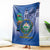 El Salvador Independence Day Blanket 203rd Anniversary Torogoz Bird