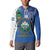 El Salvador Independence Day Button Sweatshirt 203rd Anniversary Torogoz Bird - Wonder Print Shop