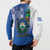 El Salvador Independence Day Button Sweatshirt 203rd Anniversary Torogoz Bird - Wonder Print Shop