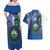 El Salvador Independence Day Couples Matching Off Shoulder Maxi Dress and Hawaiian Shirt 203rd Anniversary Torogoz Bird - Wonder Print Shop