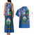 El Salvador Independence Day Couples Matching Tank Maxi Dress and Hawaiian Shirt 203rd Anniversary Torogoz Bird - Wonder Print Shop