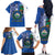 El Salvador Independence Day Family Matching Off The Shoulder Long Sleeve Dress and Hawaiian Shirt 203rd Anniversary Torogoz Bird - Wonder Print Shop