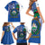 El Salvador Independence Day Family Matching Short Sleeve Bodycon Dress and Hawaiian Shirt 203rd Anniversary Torogoz Bird - Wonder Print Shop