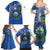 El Salvador Independence Day Family Matching Summer Maxi Dress and Hawaiian Shirt 203rd Anniversary Torogoz Bird - Wonder Print Shop