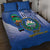 El Salvador Independence Day Quilt Bed Set 203rd Anniversary Torogoz Bird - Wonder Print Shop