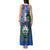 El Salvador Independence Day Tank Maxi Dress 203rd Anniversary Torogoz Bird - Wonder Print Shop