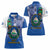 El Salvador Independence Day Women Polo Shirt 203rd Anniversary Torogoz Bird - Wonder Print Shop