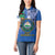 El Salvador Independence Day Women Polo Shirt 203rd Anniversary Torogoz Bird - Wonder Print Shop