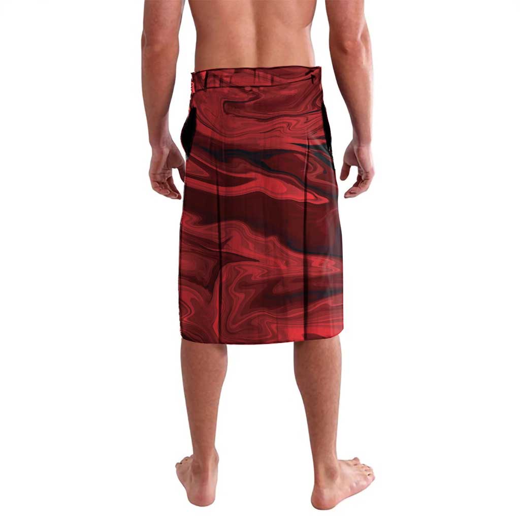 Custom Guyana Cricket Lavalava Go Amazon Warriors Marble Pattern - Wonder Print Shop