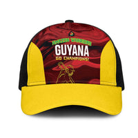 Guyana Cricket Mesh Trucker Cap Go Amazon Warriors Marble Pattern - Wonder Print Shop