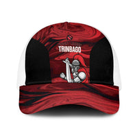 Trinbago Cricket Baseball Net Cap Go Knight Riders Marble Pattern - Wonder Print Shop