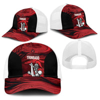 Trinbago Cricket Baseball Net Cap Go Knight Riders Marble Pattern - Wonder Print Shop
