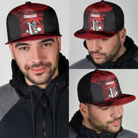 Trinbago Cricket Mesh Trucker Cap Go Knight Riders Marble Pattern - Wonder Print Shop