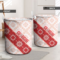 Georgia Rugby 2026 Laundry Basket Georgian Folk Pattern