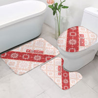 Georgia Rugby 2026 Bathroom Set Georgian Folk Pattern