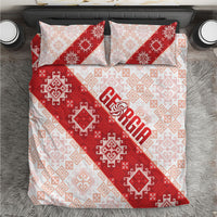 Georgia Rugby 2026 Bedding Set Georgian Folk Pattern