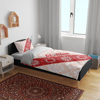 Georgia Rugby 2026 Bedding Set Georgian Folk Pattern