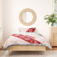 Georgia Rugby 2026 Bedding Set Georgian Folk Pattern