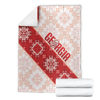 Georgia Rugby 2026 Blanket Georgian Folk Pattern