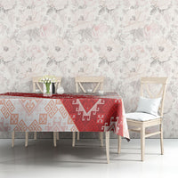Georgia Rugby 2026 Tablecloth Georgian Folk Pattern