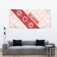 Georgia Rugby 2026 Tapestry Georgian Folk Pattern