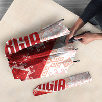 Georgia Rugby 2026 Umbrella Georgian Folk Pattern