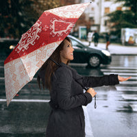 Georgia Rugby 2026 Umbrella Georgian Folk Pattern