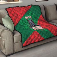 Custom Portugal Rugby 2026 Quilt Os Lobos Wolf Mascot