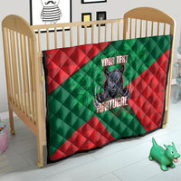Custom Portugal Rugby 2026 Quilt Os Lobos Wolf Mascot