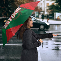 Custom Portugal Rugby 2026 Umbrella Os Lobos Wolf Mascot