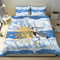 Custom Uruguay Rugby 2026 Bedding Set Sun Of May and Lapwing