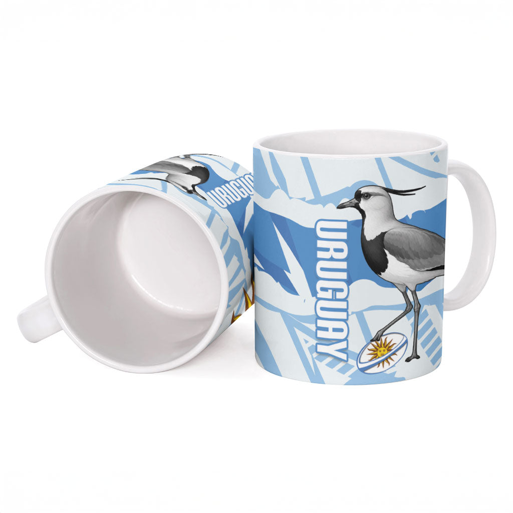 Custom Uruguay Rugby 2026 Ceramic Mug Sun Of May and Lapwing