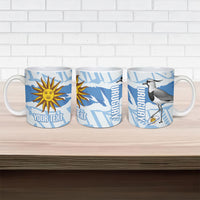 Custom Uruguay Rugby 2026 Ceramic Mug Sun Of May and Lapwing