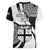 Fiji Rugby Women V Neck T Shirt World Cup 2023 Go Champions Fijian Tapa Black Version - Wonder Print Shop