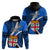 Fiji Rugby Hoodie World Cup 2023 Go Champions Fijian Tapa Blue Version - Wonder Print Shop