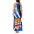 Fiji Rugby Tank Maxi Dress World Cup 2023 Go Champions Fijian Tapa Blue Version - Wonder Print Shop