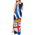 Fiji Rugby Tank Maxi Dress World Cup 2023 Go Champions Fijian Tapa Blue Version - Wonder Print Shop