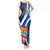 Custom Fiji Rugby Tank Maxi Dress World Cup 2023 Go Champions Fijian Tapa Blue Version - Wonder Print Shop