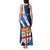 Custom Fiji Rugby Tank Maxi Dress World Cup 2023 Go Champions Fijian Tapa Blue Version - Wonder Print Shop