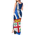 Custom Fiji Rugby Tank Maxi Dress World Cup 2023 Go Champions Fijian Tapa Blue Version - Wonder Print Shop