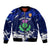 Scotland Rugby Bomber Jacket World Cup 2023 Go Scottish Thistle Grunge Style - Wonder Print Shop