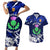 Scotland Rugby Couples Matching Short Sleeve Bodycon Dress and Hawaiian Shirt World Cup 2023 Go Scottish Thistle Grunge Style - Wonder Print Shop