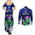 Scotland Rugby Couples Matching Summer Maxi Dress and Long Sleeve Button Shirts World Cup 2023 Go Scottish Thistle Grunge Style - Wonder Print Shop