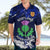 Scotland Rugby Hawaiian Shirt World Cup 2023 Go Scottish Thistle Grunge Style - Wonder Print Shop